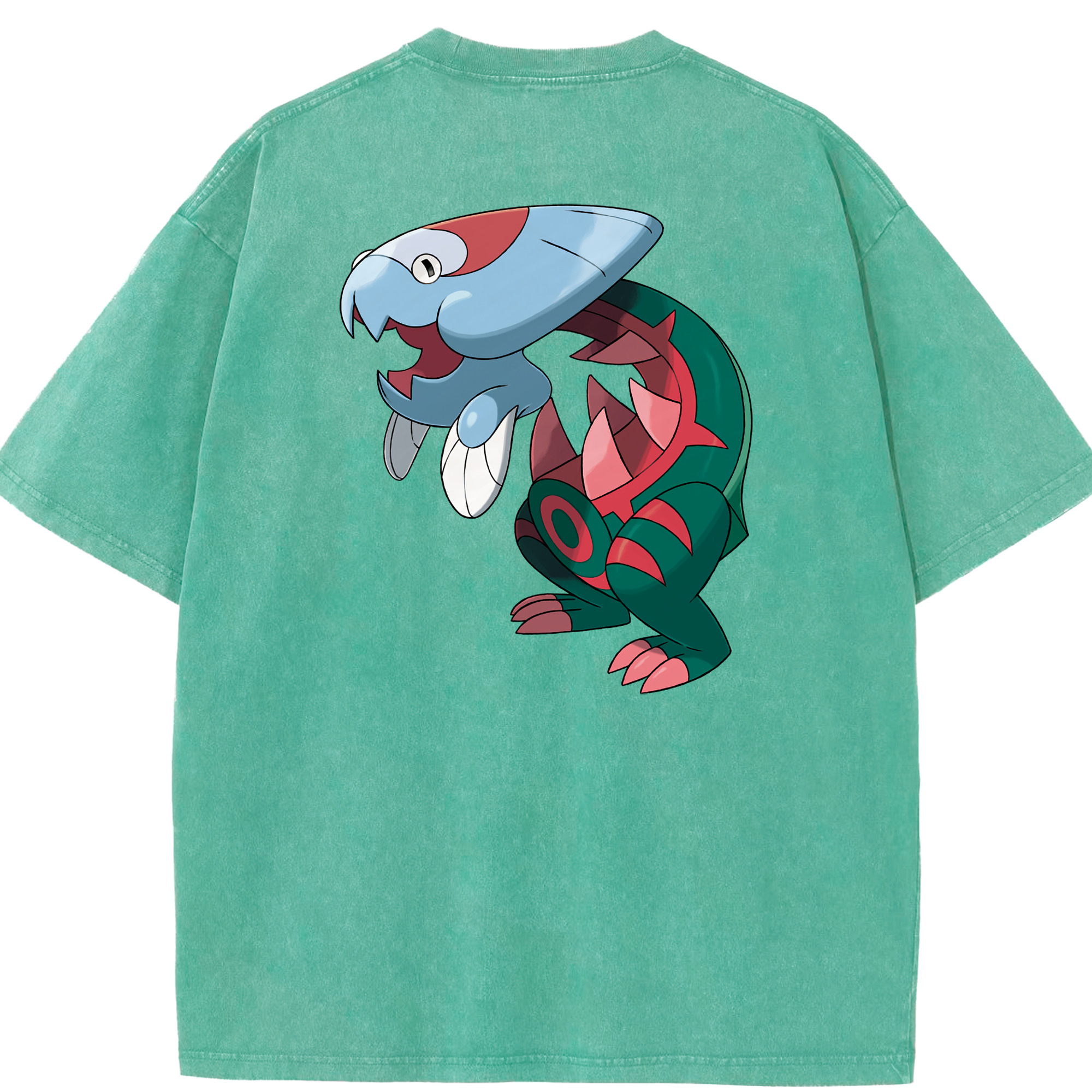 （画像用） ポケットモンスター Pokémon 綿100% ヴィンテージ風 半袖Tシャツ（背面プリント）
